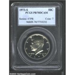 1973-S 50C PR70 Deep Cameo PCGS.
