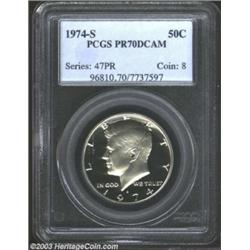 1974-S 50C PR70 Deep Cameo PCGS.