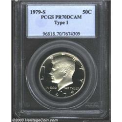 1979-S 50C Type One PR70 Deep Cameo PCGS.