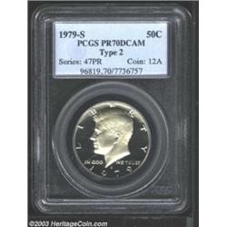 1979-S 50C Type Two PR70 Deep Cameo PCGS.