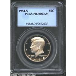 1984-S 50C PR70 Deep Cameo PCGS.