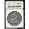 Image 1 : 1846 $1 AU55 ANACS.