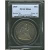 Image 3 : 1860 $1 MS64 PCGS.