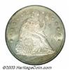 Image 1 : 1866 $1 Motto MS64 PCGS.