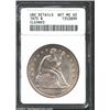 Image 1 : 1870 $1--Cleaned--ANACS. Unc Details, Net MS60.