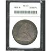 Image 1 : 1870 $1 MS61 ANACS.