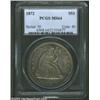 Image 3 : 1872 $1 MS64 PCGS.