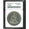 Image 1 : 1873 $1--Cleaned--ANACS. AU Details, Net AU50.