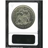 Image 2 : 1873 $1--Cleaned--ANACS. AU Details, Net AU50.