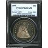 Image 3 : 1866 $1 With Motto PR63 Cameo PCGS.