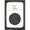 Image 3 : 1868 $1 PR64 NGC.