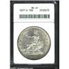 Image 1 : 1877-S T$1 MS61 ANACS.