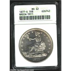 1877-S T$1 MS62 ANACS.