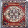 Image 2 : Pair of rare collectible Qashqai sample Rugs (24"X26")
