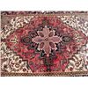 Image 2 : Very rare size charming high quality Persian Heriz Rug  (81"X60")