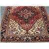 Image 3 : Very rare size charming high quality Persian Heriz Rug  (81"X60")