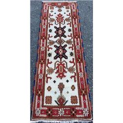 Unusual size lush pile charming Shirvan Kazak Runner (83 X24 )