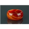 Image 1 : Large Chinese Agate Thick Bangle