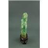 Image 2 : 18/19th C. Chinese Green Tourmaline Stone Figure