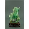Image 3 : 18/19th C. Chinese Green Tourmaline Stone Figure