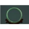 Image 5 : Chinese Green Jade Carved Bangle