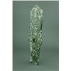 Image 1 : Chinese Imperial Green Jade Carved Tablet