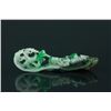 Image 1 : Chinese Fine Three Celadon Jadeite Carved Pendant