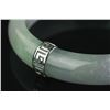Image 3 : Chinese Green Jadeite Bangle w/ Clasps
