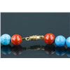 Image 2 : Turquoise Necklace in Agate Beads