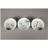 Image 1 : Set 3 Zhu Shan Ba You Porcelain Plates Signed