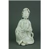 Image 1 : 19th C. Blanc De Chine Porcelain Guanyin Figure