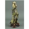 Image 2 : Chinese Rare Gilt Bronze Figure Tang Period