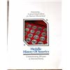 Image 2 : Coin Chest Set Solid Pewter "America's Bicentennial Medallic History of America Coins"