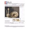 Image 3 : Ancient Silver Indo-Persian Water Ewer w. Basin Set 8-lbs