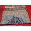 Image 3 : Old Persian Tabriz Silk/Silk Qum 70x43", 9-lbs
