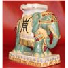 Image 3 : Antique Chinese Glazed Ceramic Elephant Sculpture 7x7", 3-lbs