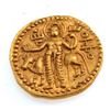 Image 2 : Kushan Kingdom, Gold Coin Grandson of Kushan Period Vasudeva 7.80 grams