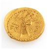 Image 2 : Ancient Kushan Gold Coin Huvishka 8-gr, 21mm