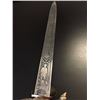 Image 6 : Antique German Swastika Dagger w/ Stagg Handle 18"