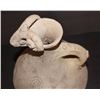 Image 5 : Ancient Artifact: Ceramic Figure w. Ram Horns Harappa 2000-1000 B.C, 14x9", 6-lbs