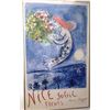Image 1 : Signed c1962 Marc Chagall Original Color Lithograph Poster 38x24"