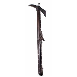 Authentic Ancient Wood & Metal Spanish Axe Gun 24", 3.25-lbs