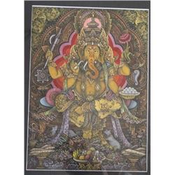 Old Indonesian Ganesh Ancestral Figure 27", 8-lbs