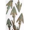 Image 4 : Ancient Bronze Spearheads & Arrows Artifacts 5-2" range