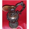 Image 5 : Old Italian Bronze Ewer Pitcher w. Platter 16", 18-lbs
