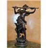 Image 6 : Bronze Sculpture Angel Holding Bird on Branch 14"