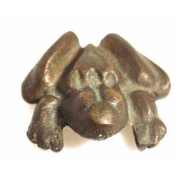 Ancient Bronze Frog Artifact 300gr