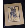 Image 1 : Old Moroccan Art Original Signed & Framed 16x14"