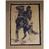 Image 2 : Old Moroccan Art Original Signed & Framed 16x14"