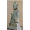 Image 2 : Old Solid Earth Stone Buddha Sculpture 9-lbs